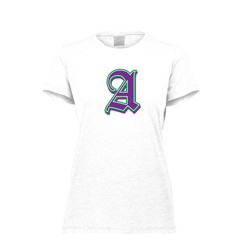 [FTSCUBWH-FAXS-LOGO3] Decker Women's Tri-Blend T-Shirt - Short Sleeve (Female Adult XS, White, Logo 3)